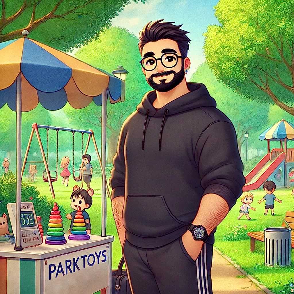 çocuk oyun parkı parklarda oyuncakçı