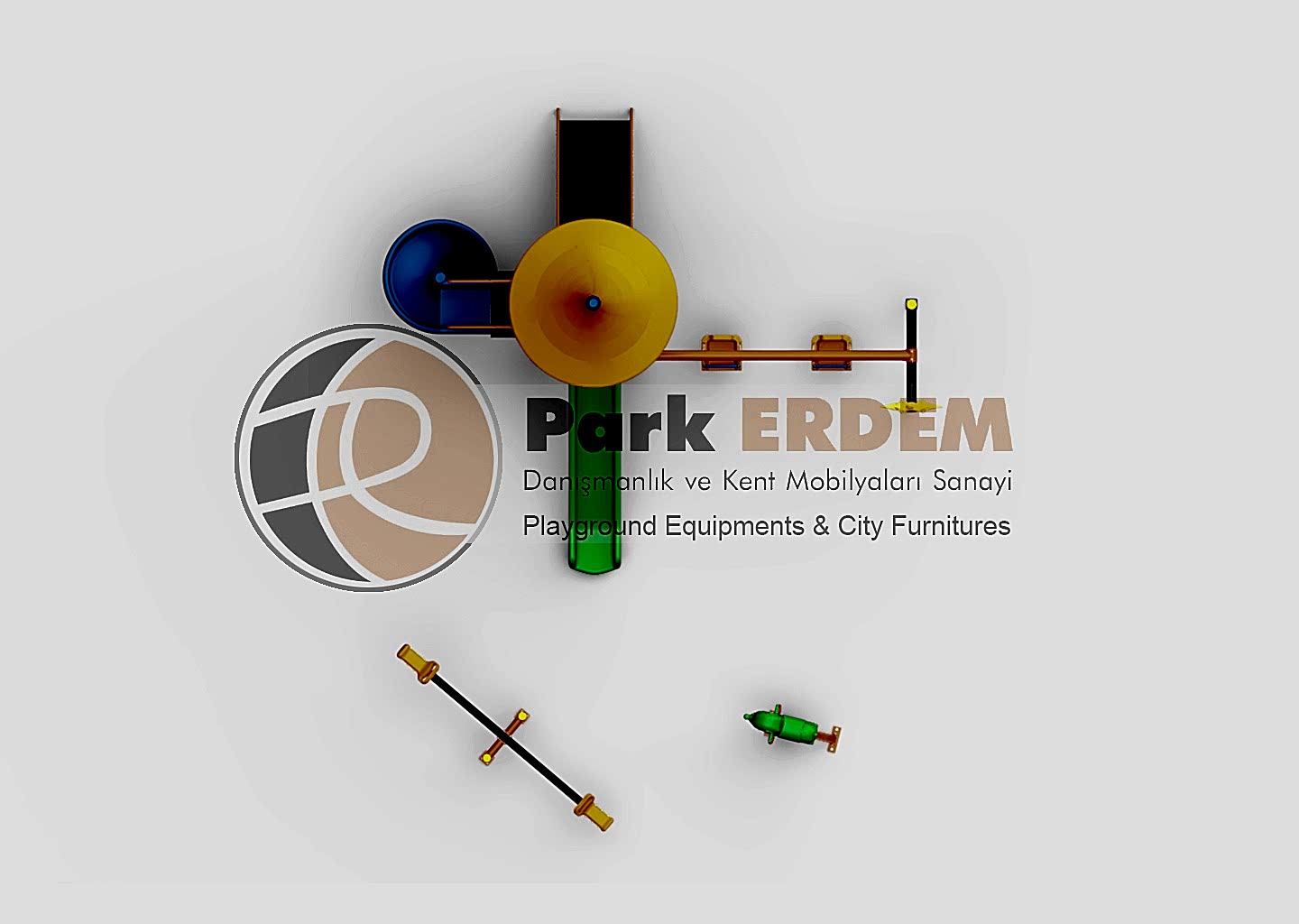 Kampanya - 04 H:150 Cm Çocuk Oyun Alanı Seti Kaydırak Salıncak TAHTEREVALLİ VE ZIP ZIP DAHİL